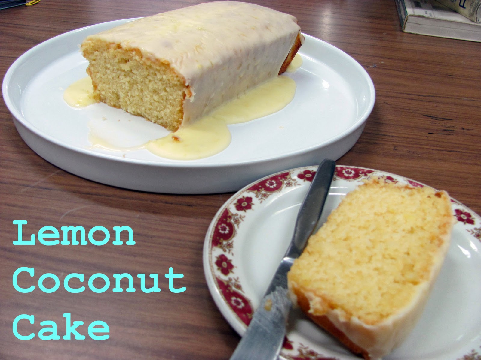 What would Martha do? Coconut Cake with Lemon Sour Cream Icing