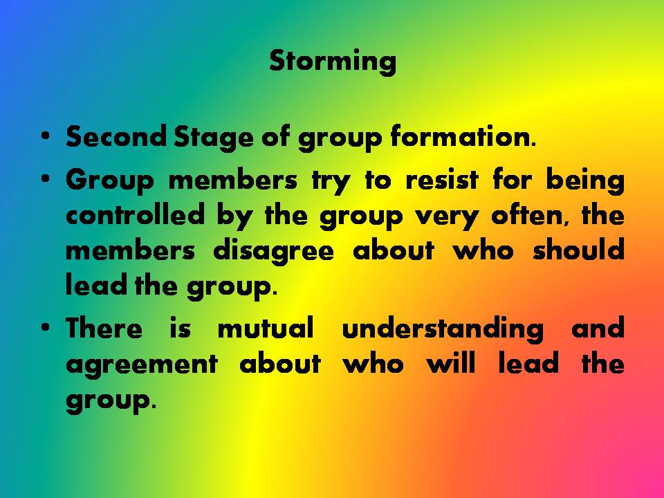 GROUP DYNAMICS: GROUP