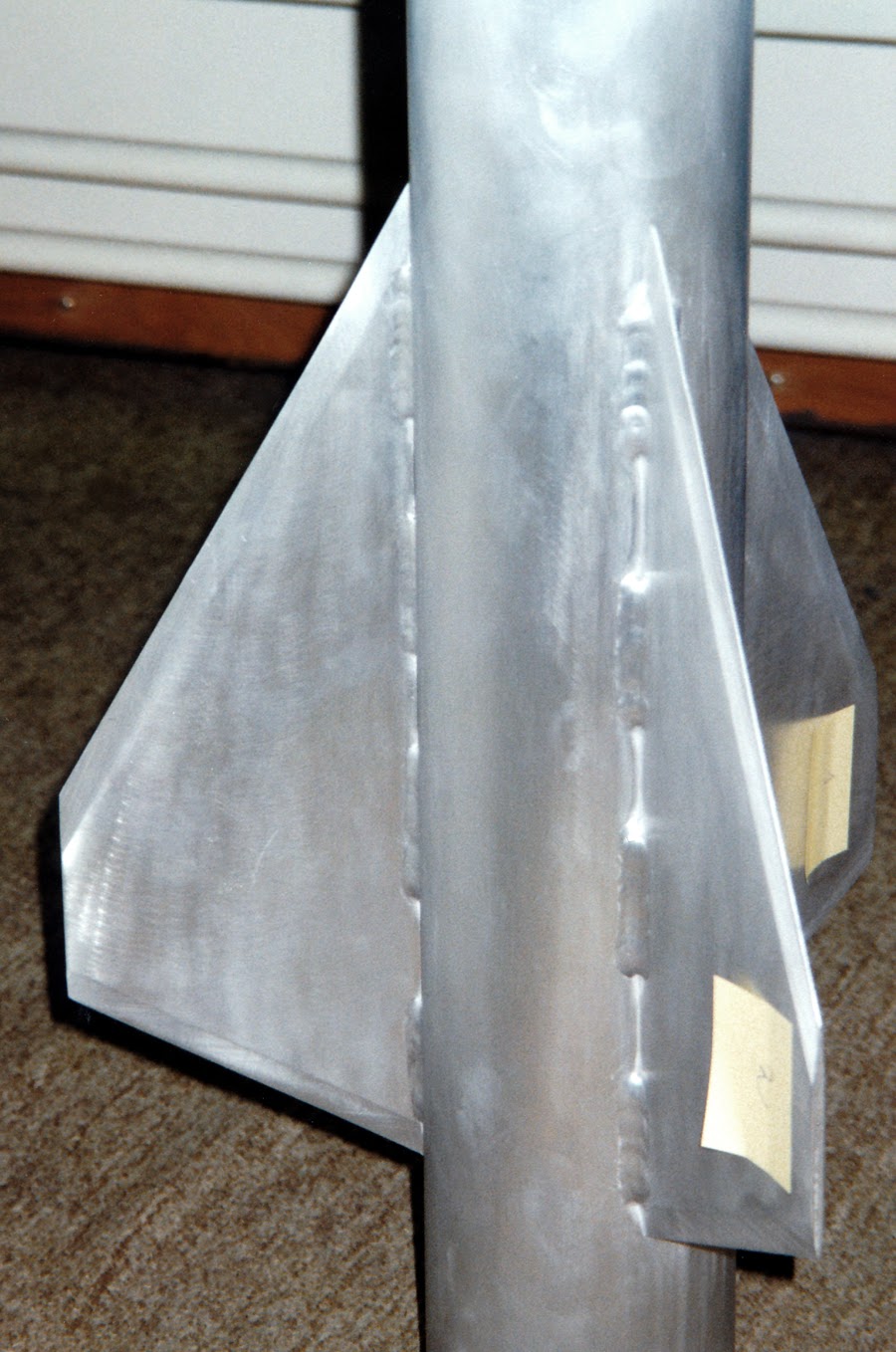 Vintage Rocketry Retrospection N Project 4" Aluminium/Glass Fibre