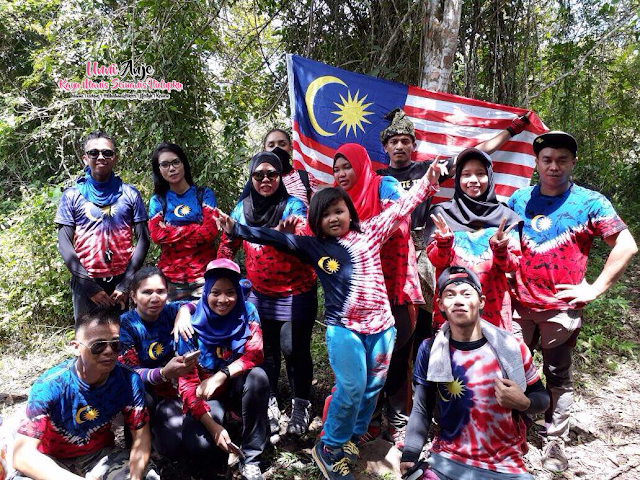 Mega Hiking Tawau Merdeka Di Puncak Bukit Sempena Bulan Kemerdekaan ke-60