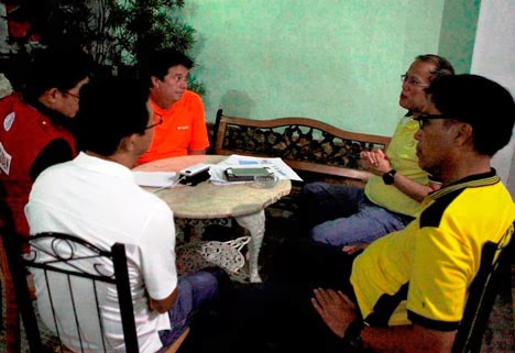 President Aquino meets with Mayor Romualdez