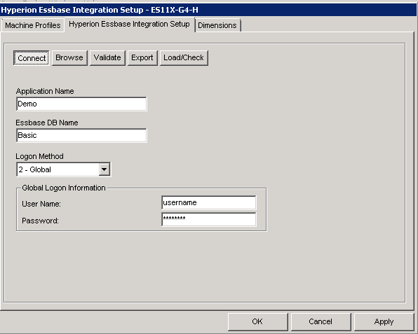 Got2Be-Hyperion: Configure Work Bench Client for the Essbase adapter