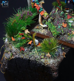 Orion, King in the Woods Wood Elves display base