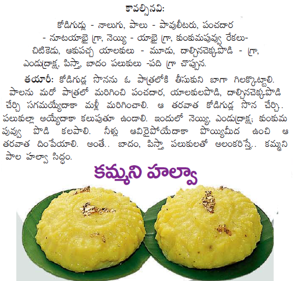 Healthy Food Recipes egg halwa recipe in telugu