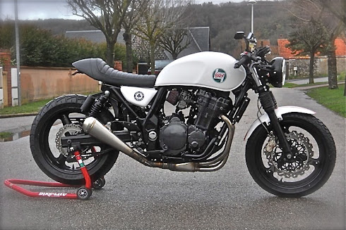 suzuki inazuma cafe racer