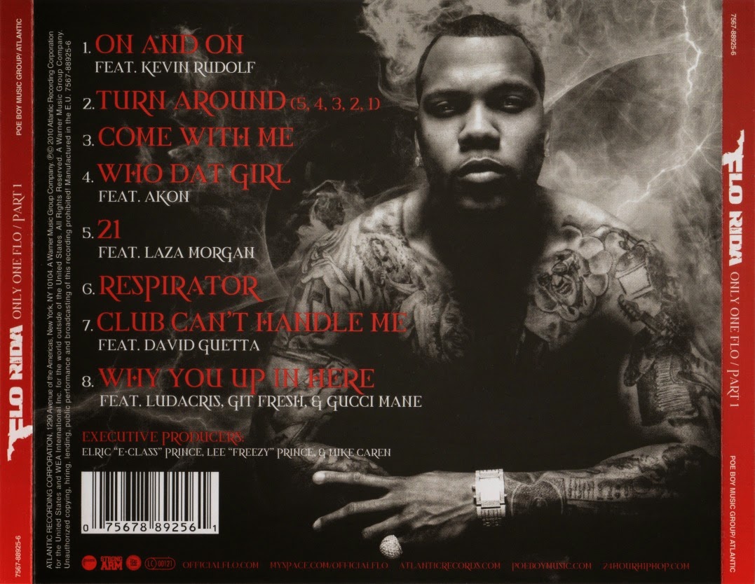 Encarte: Flo Rida - Only One Flo (Part 1) - Encartes Pop