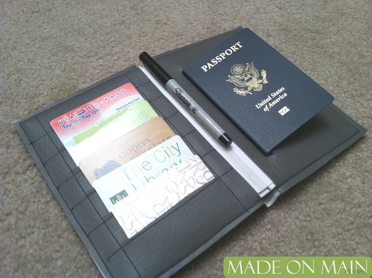 Made on Main Craft Confessions PASSPORT BOOK