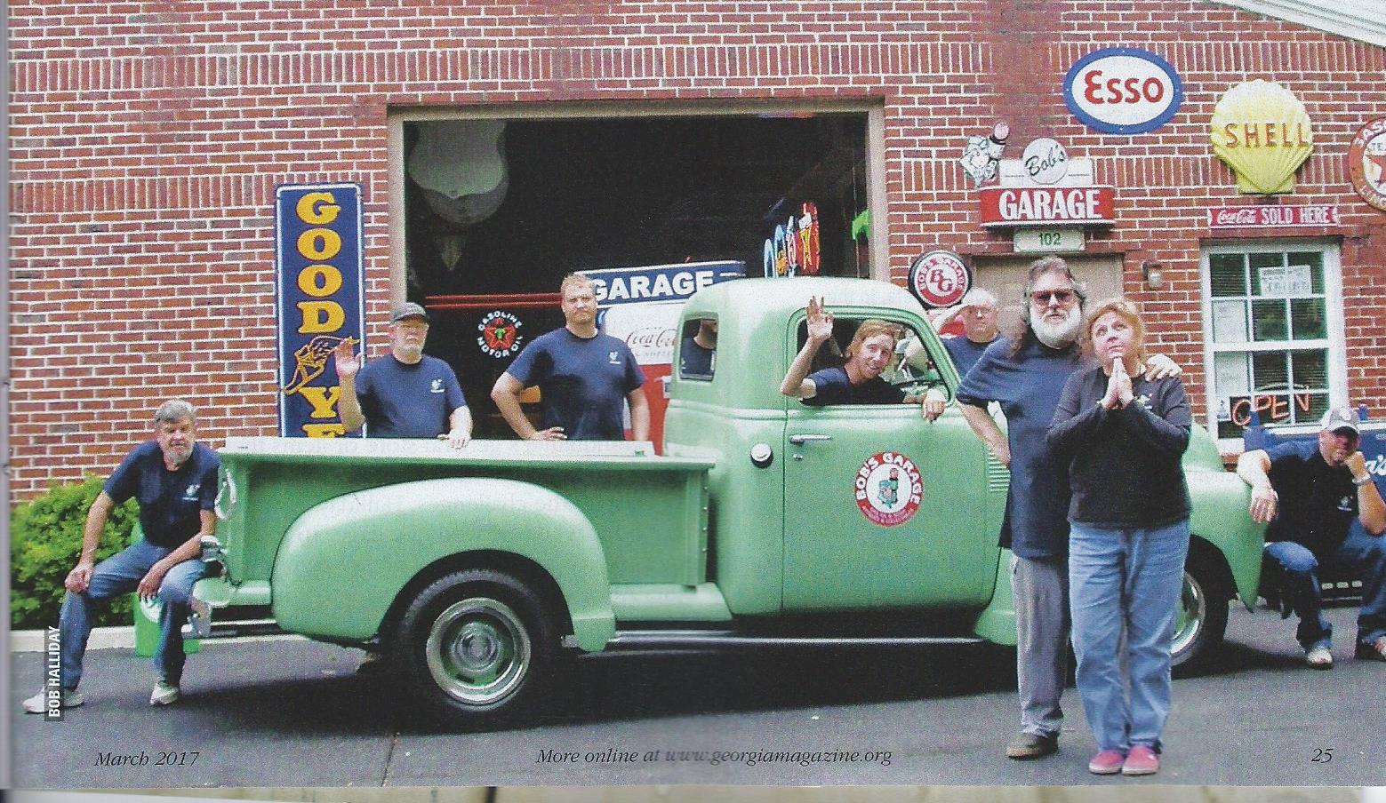 Chicken Fat Bob's Bob Halliday's Garage