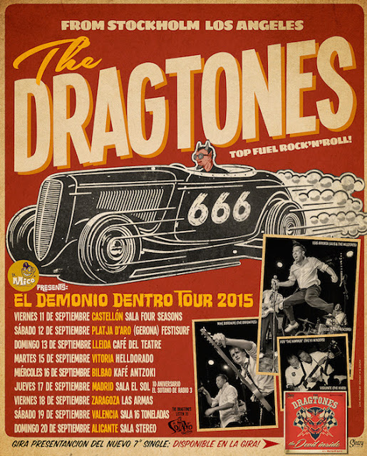 The Dragtones - Gira española / Spanish Tour