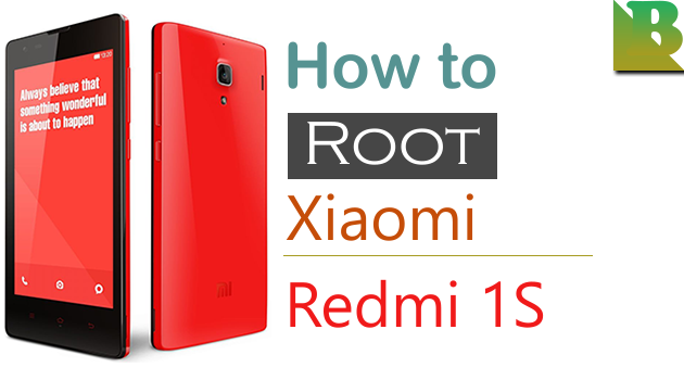How To Root Xiaomi Redmi 1S And Install TWRP Recovery
