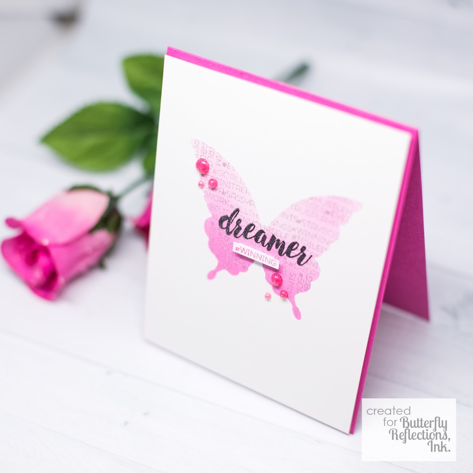 Butterfly Reflections, Ink. Hashtag Winning