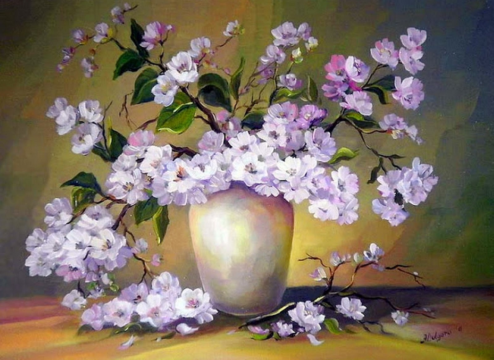 Historia y evolución de la pintura artística Bodegón, Jarrón de Flores Pintura Óleo Historia y evolución de la pintura artística Bodegón, Jarrón de Flores Pintura Óleo
