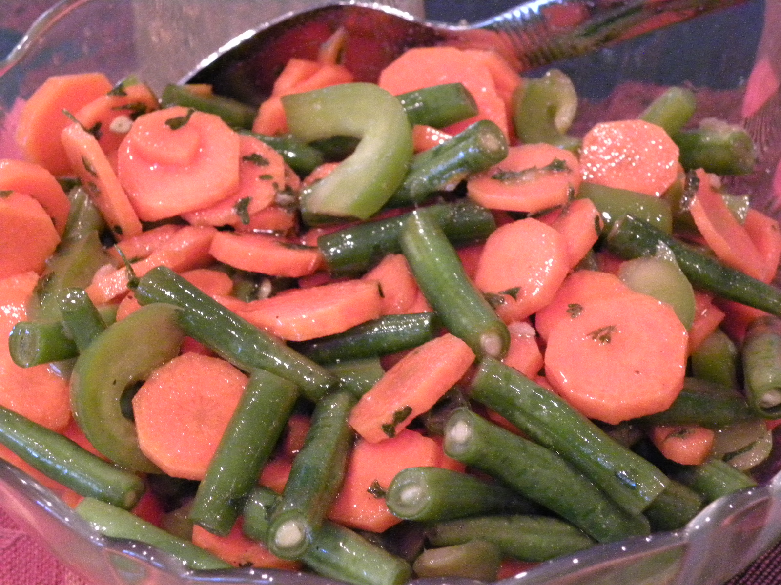 The Heart of the Home...a "recipe" for Connecting with Family and Friends Marinated Mixed