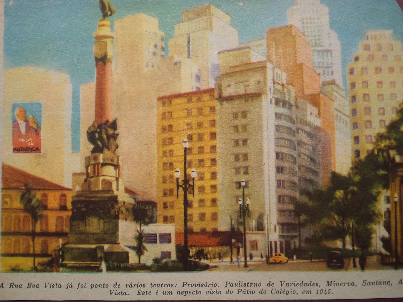 Sao Paulo in the 40s, 50s & 60s. Pateo do Collegio