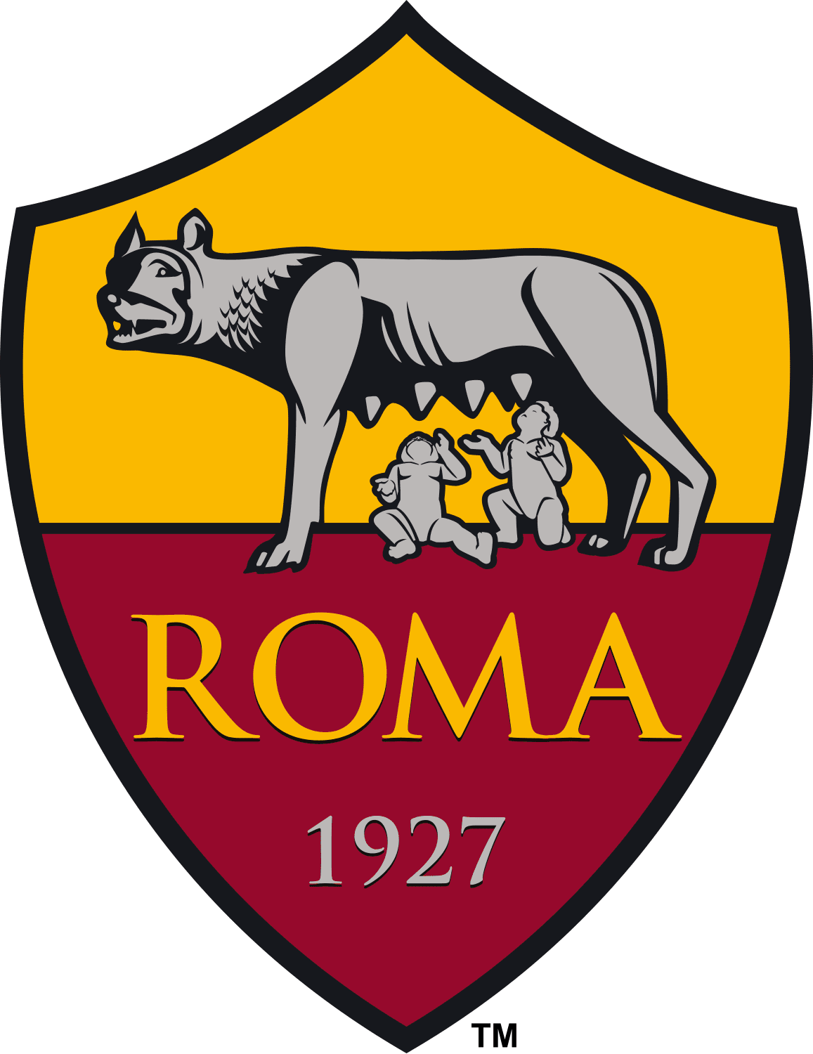 Associazione Sportiva Roma (AS Roma) Logo 237 Design