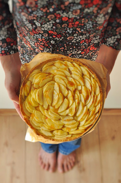 Apfeltarte - Tarte aux pommes