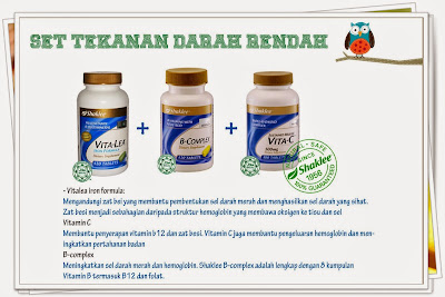 Image result for hb low dengan supplemen shaklee