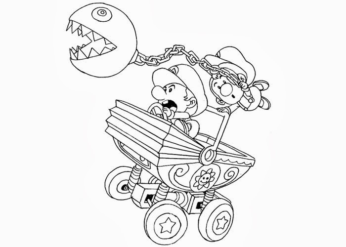 Baby Mario coloring pages Free Coloring Pages and Coloring Books for Kids