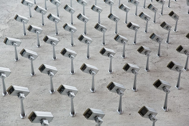 Spanish Street Artist SpY Installs 150 fake CCTV Cameras In Madrid, Spain. 3