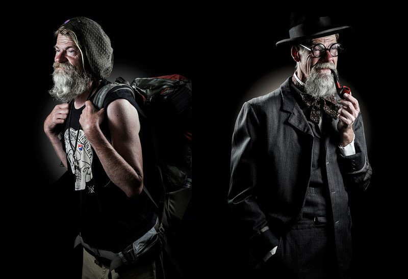Photographer Captures The Touching Portraits Of Homeless People And Their Old Dreams