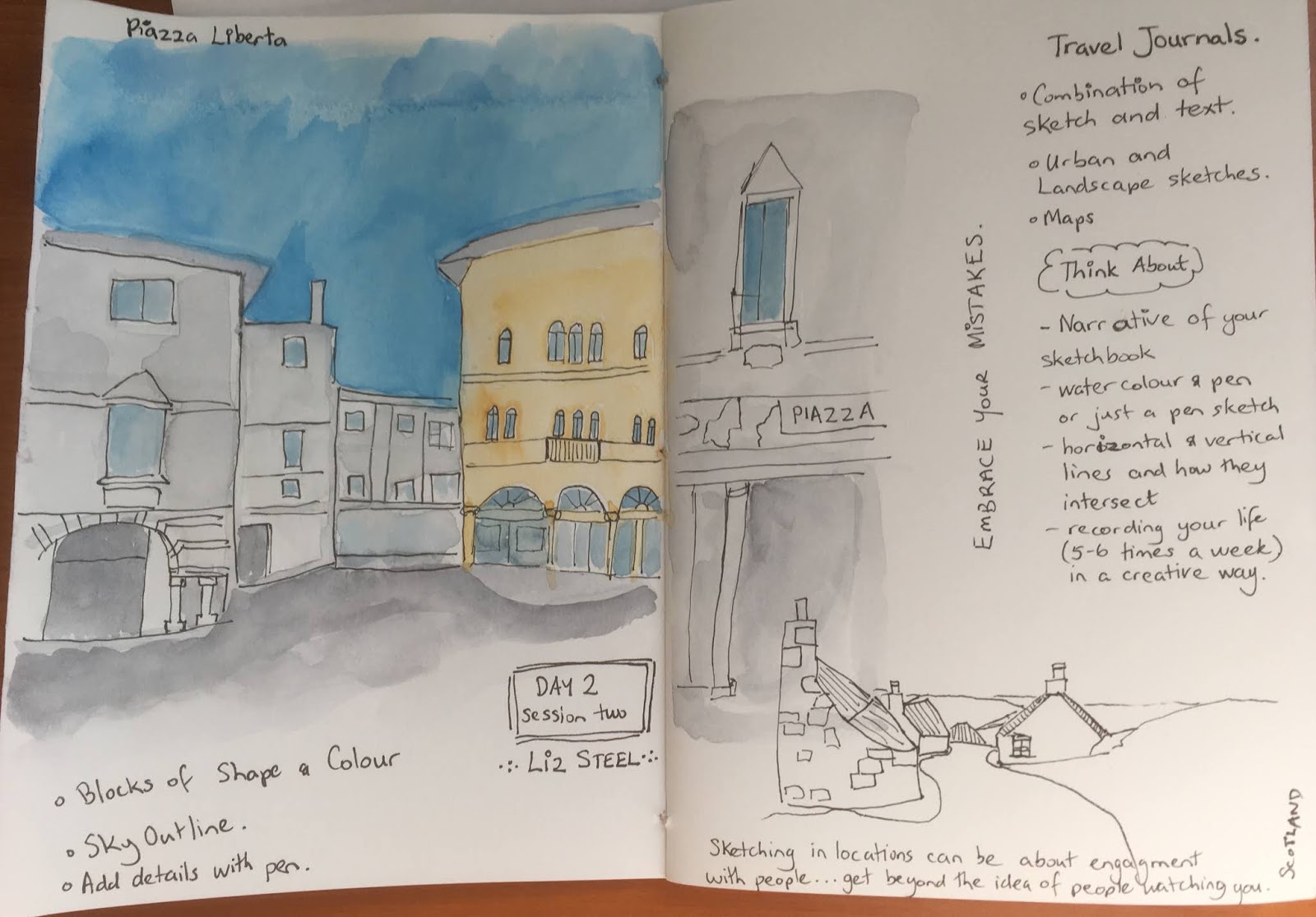 Leanne Barrett My Practice Inspired by the Sketchbook Revival