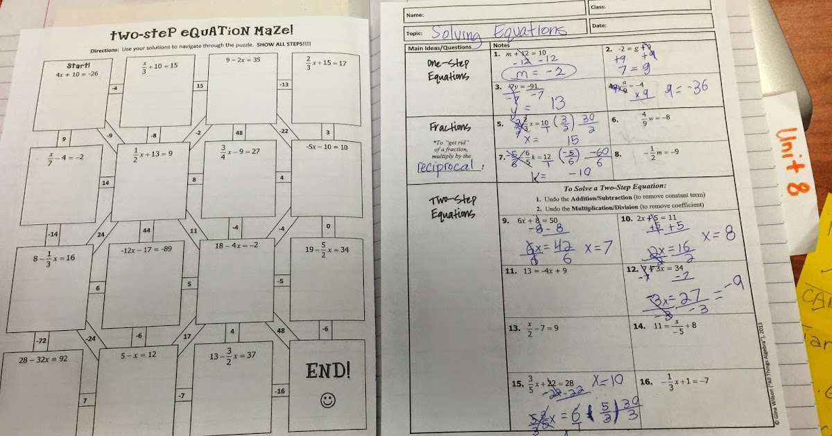 Unit 8 quadratic equations homework 1 answer key picture
