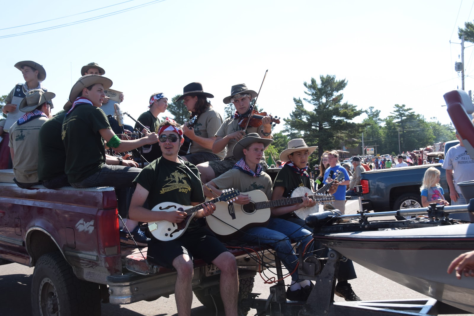 Retirement 2.0 Fourth of July Parade in Copper Harbor MI