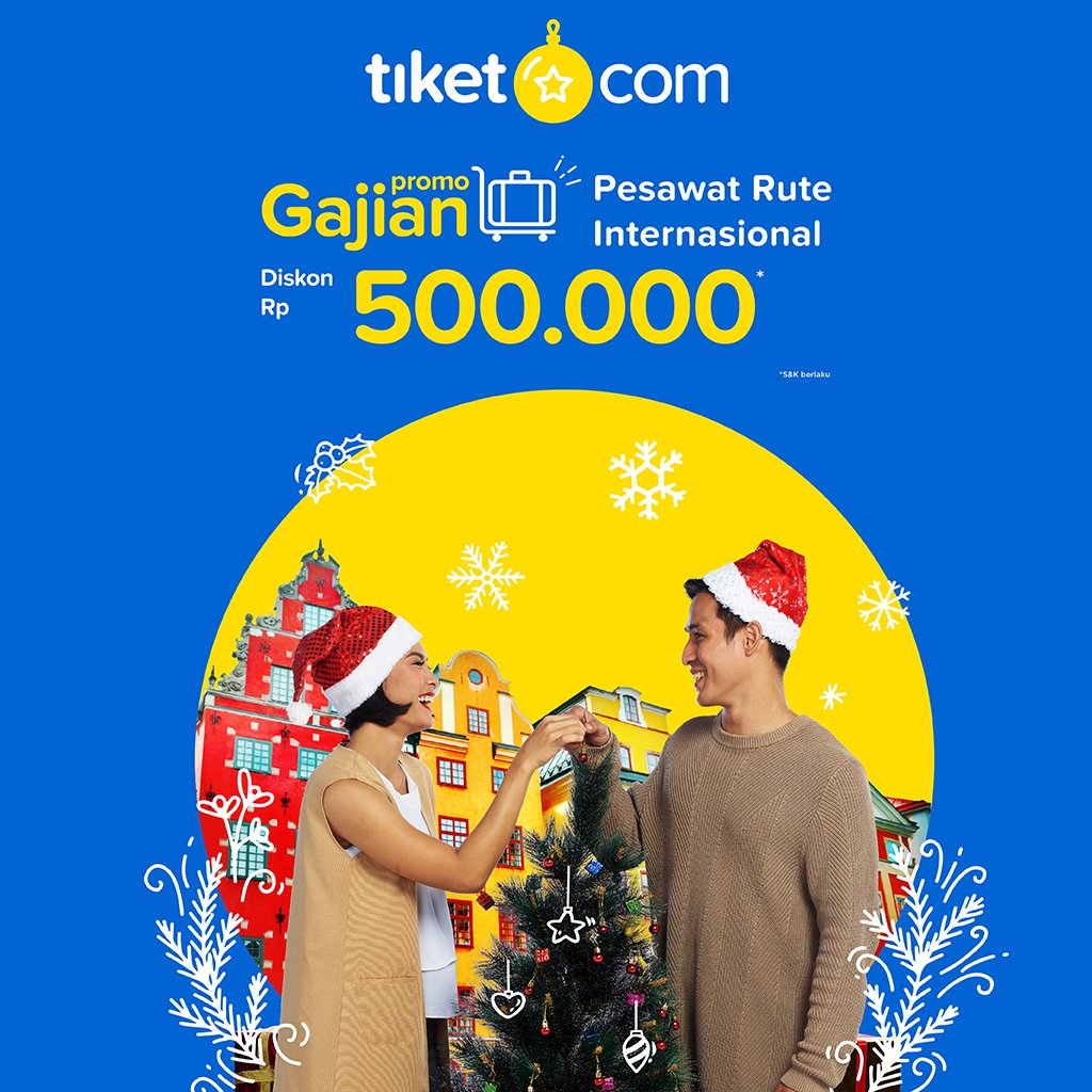 #TiketCOM - Promo Gajian Seru Hotel & Tiket Pesawat 