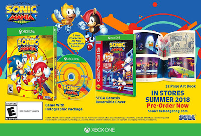 Sonic Mania Plus Game Cover Xbox One 1