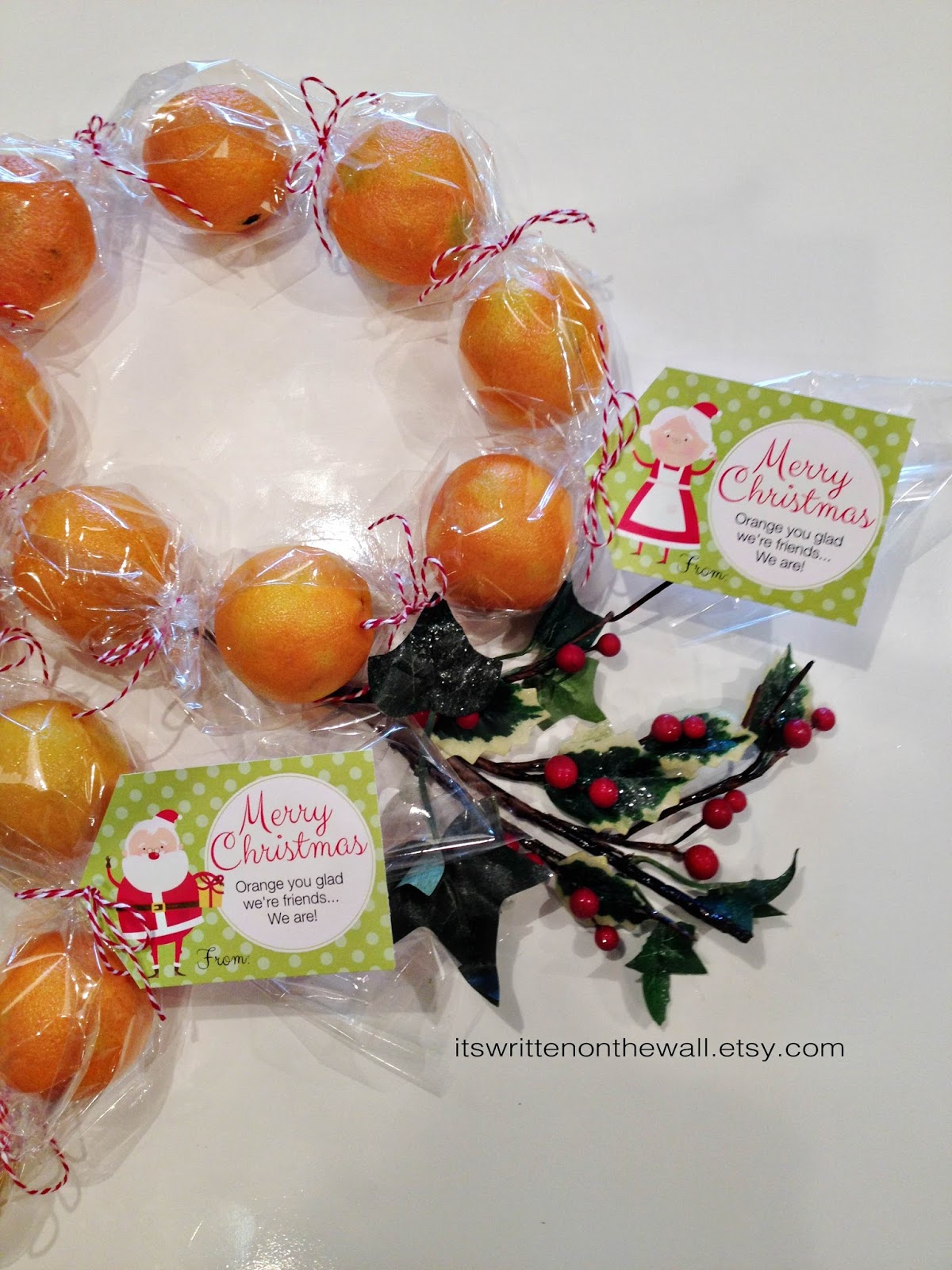 Neighbor Christmas Gifts: Orange You Glad It's Christmas? - Simply