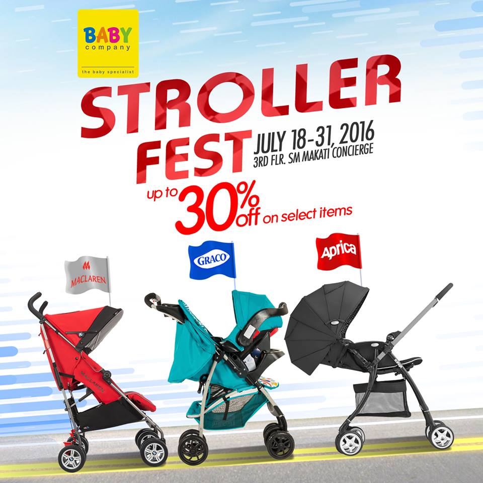 Manila Shopper Baby Stroller Fest at SM Makati July 2016