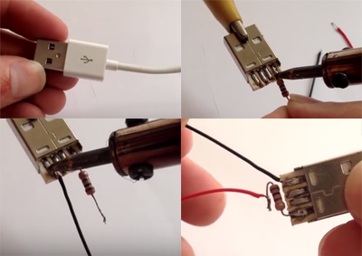  Cara membuat lampu dengan USB