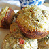 Quinoa Flour Muffins with Roasted Red Peppers and Goat Cheese