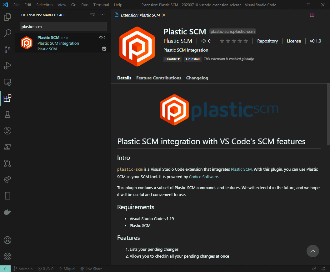 Plastic SCM blog Plastic SCM VS Code extension Out now!