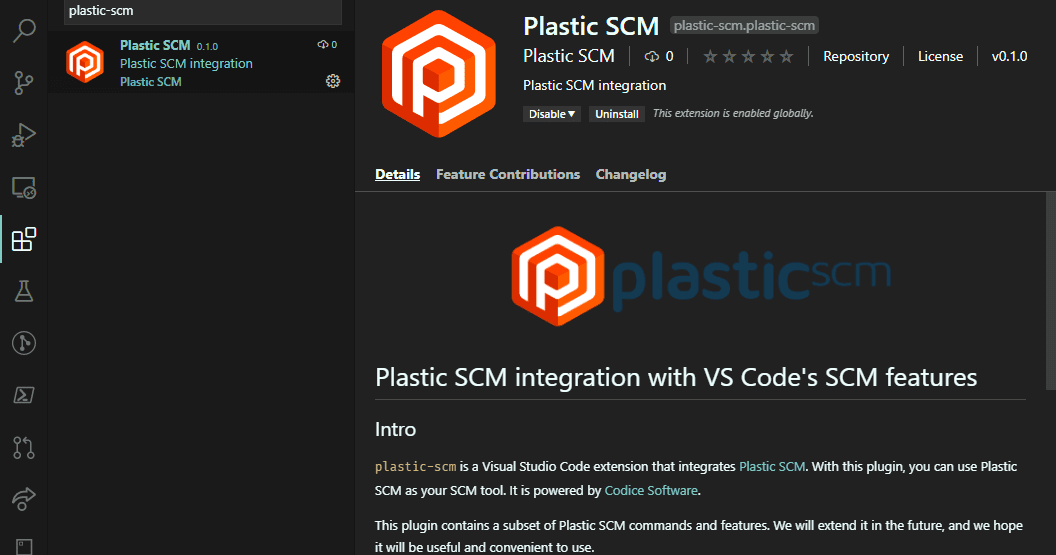 Plastic SCM blog Plastic SCM VS Code extension Out now!