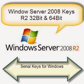 Wokring keys for windows 2008 server