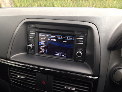 Infotainment system is good in the CX-5