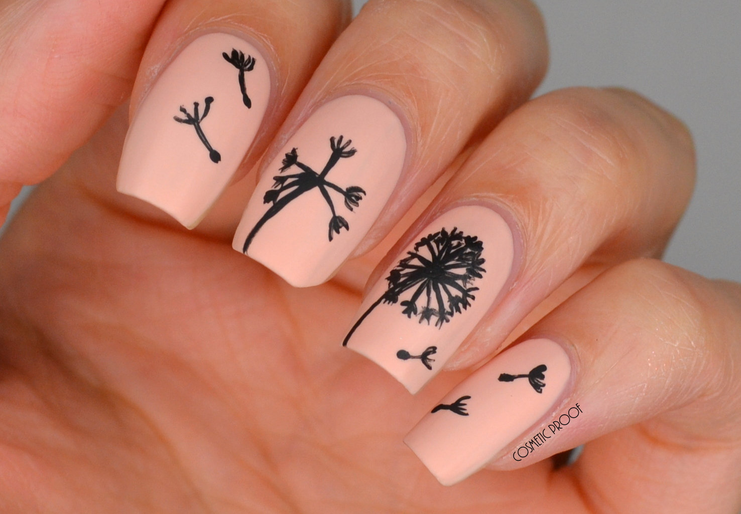 5. Dandelion Flower Nail Art Ideas - wide 7