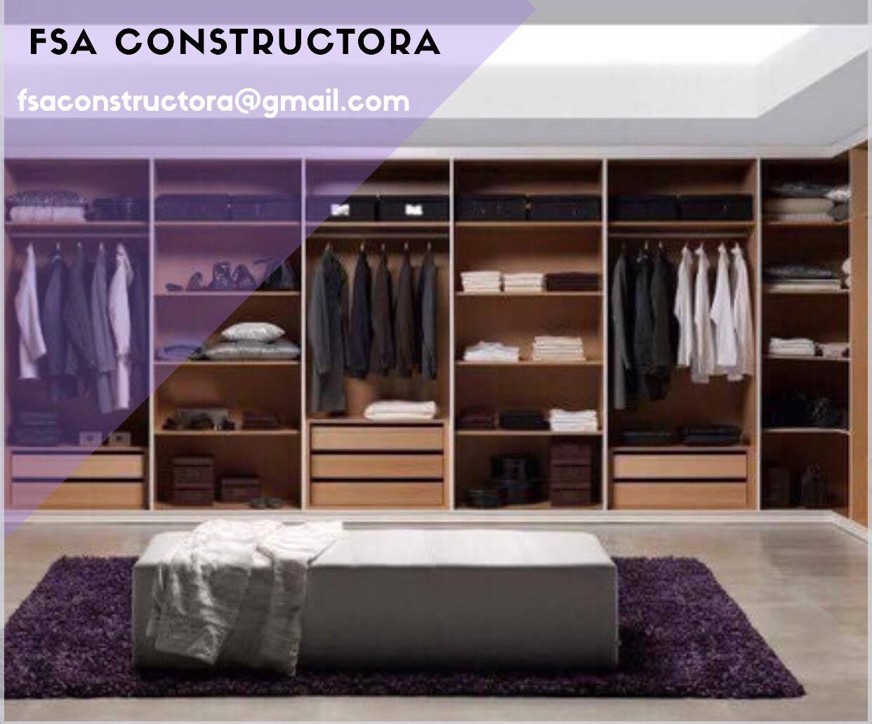 La diferencia entre un clòset y un vestidor