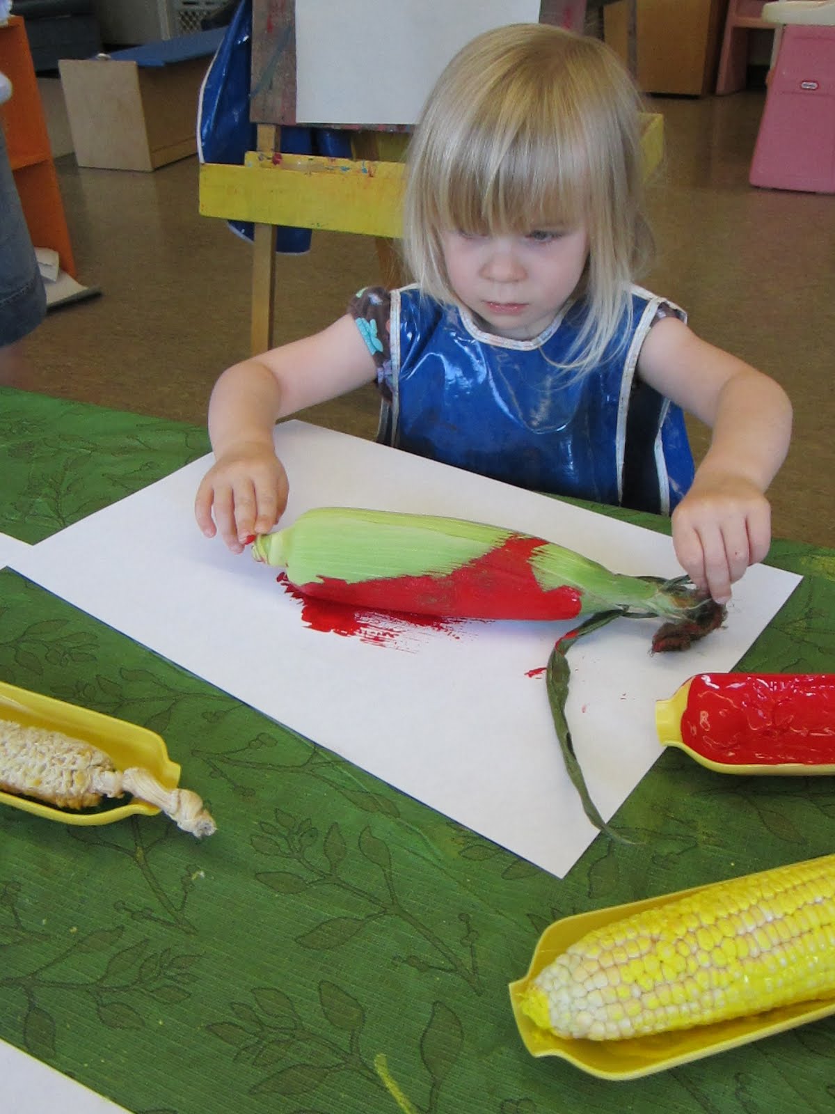 StrongStart Corn Cob Painting