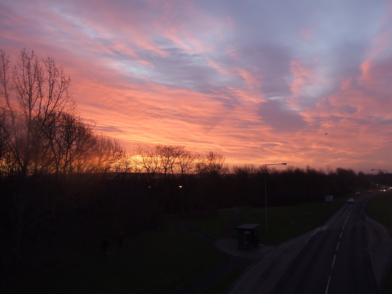 Life, The Universe, and Everything . . . Milton Keynes Spectacular Sunrise