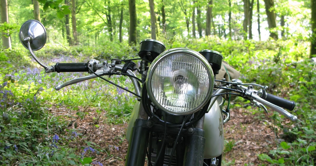 Red Devil Motors Barleycorn Engineering swan neck clip ons