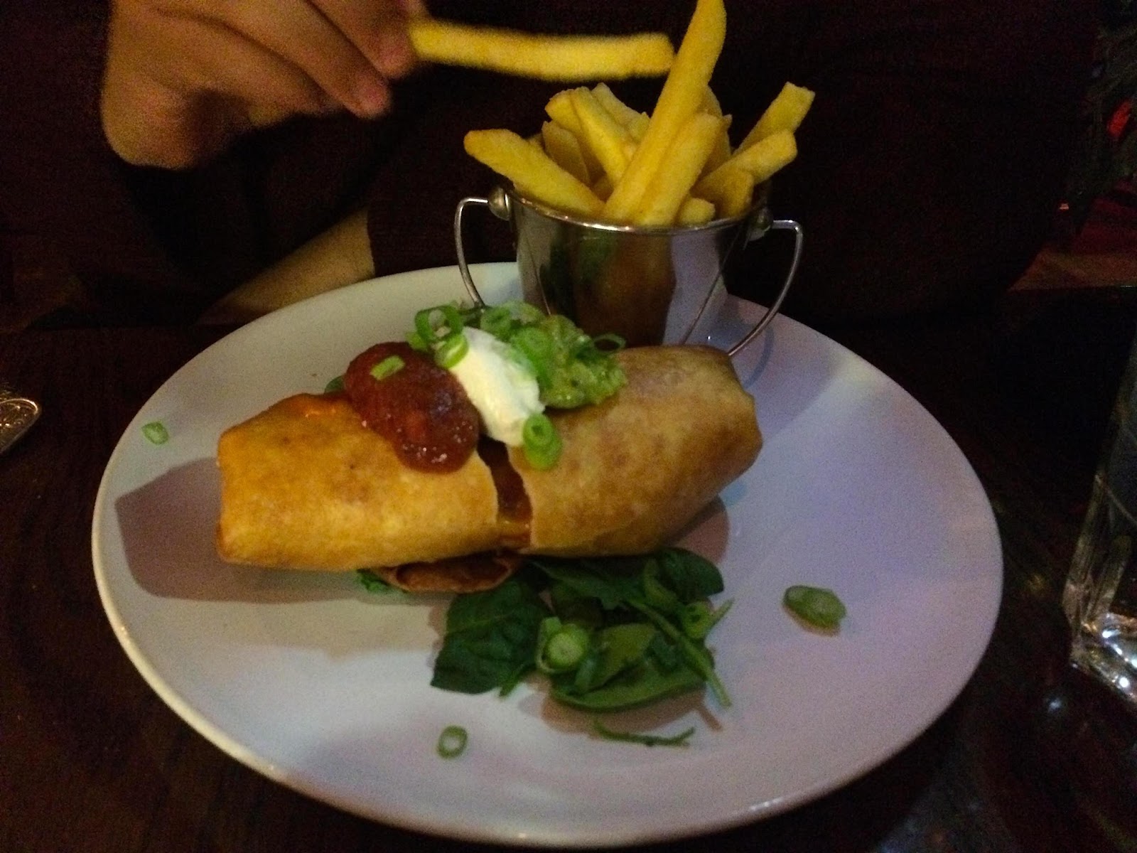 Dinner at The Bohemian, Newcastle upon Tyne UK Susiechef