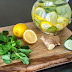 Agua de limón, jengibre, pepino y menta para perder uno kilos de más en solo un mes 