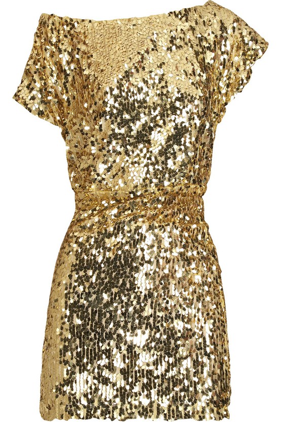 change into a fun sparkly dress!
