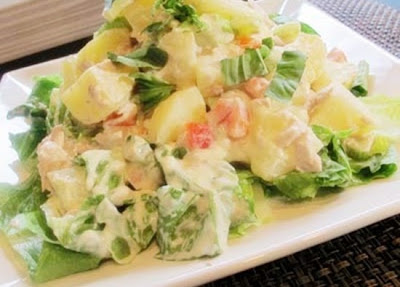 resep salad buah keju untuk sahur