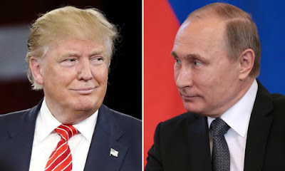 Tổng thống đắc cử Mỹ Donald Trump và Tổng thống Nga Putin
