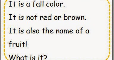 Classroom Freebies: Get Ready for Autumn Riddles!