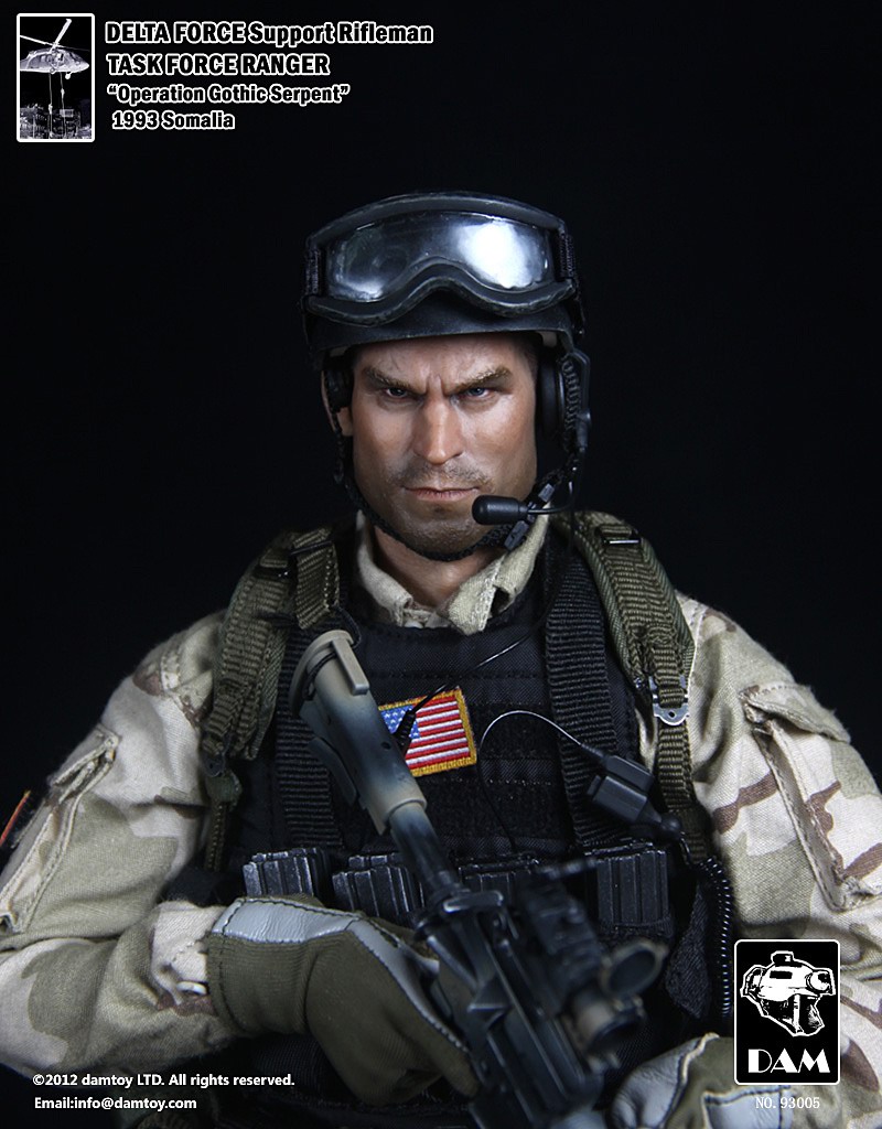 toyhaven: Preview DAM 1/6 Delta Force Support Rifleman, Task Force ...