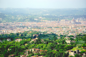 Fiesole offers panoramic views across Florence